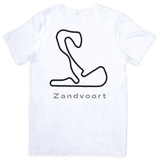 T-shirt met Formule 1 circuit borduren